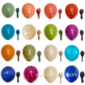 18inch peacock color shaped retro latex balloons